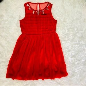 NWOT Girls Size 14 Jeweled Dress